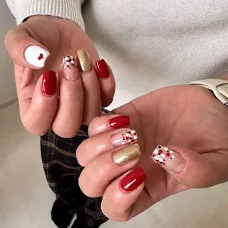 ミディアム 🦋Nail Amo🦋のネイルデザイン