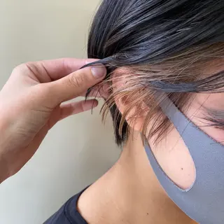 ショート カラー ヘアアレンジ ウルフカット モデル募集中!ミカのヘアスタイル