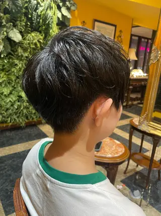 ショート 田中 沙織のヘアスタイル