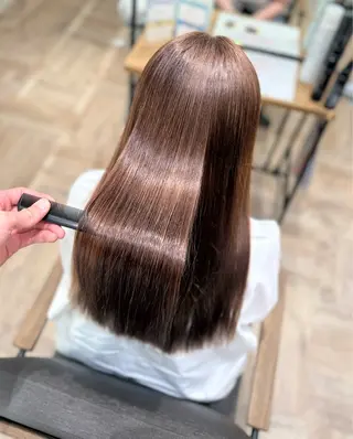 ロング 西川 竜誠のヘアスタイル