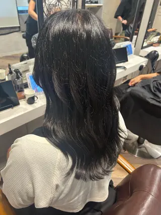 ロング 中原 琴音のヘアスタイル