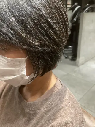 ショート 鈴木 黎のヘアスタイル