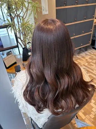 セミロング ノンダメージカラー/ ボブ/RINのヘアスタイル