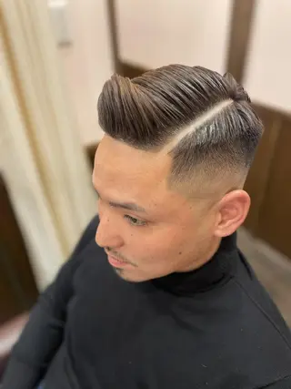 ショート 【メンズ特化理容師】 阿部結奈のヘアスタイル