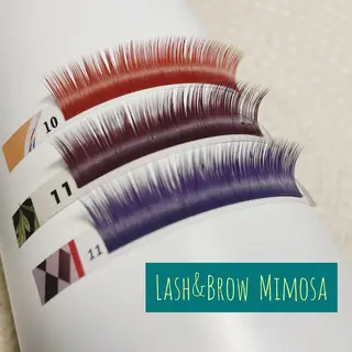 マツエク・マツパ Lash&Brow Mimosaのマツエク・マツパデザイン