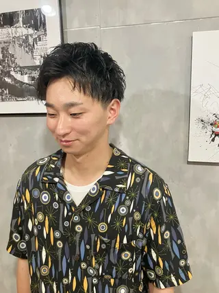ショート メンズ 🟦西荻窪メンズ特化 美容師🟦Yu-Jiのヘアスタイル