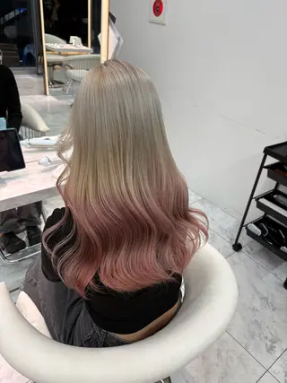 ロング カラー 北九州①の艶髪師♥️ ♣️♦️♠️翔大のヘアスタイル