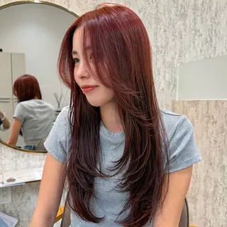 ロング BALANCE. 弥央のヘアスタイル