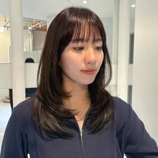 ロング 村山 結香菜のヘアスタイル