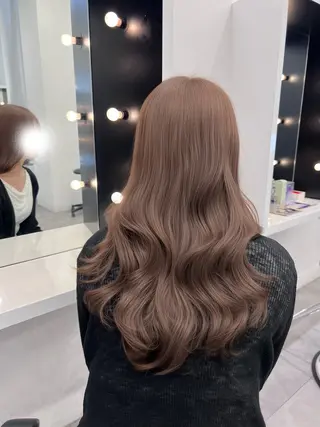セミロング しゅういち/赤み消し カラー特化のヘアスタイル