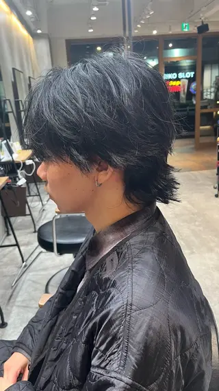 メンズ 赤み消し艶カラー🍒 髪質改善　KAIのヘアスタイル