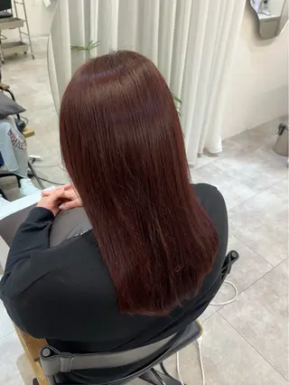 カラー 北村由衣 カラーモデルのヘアスタイル