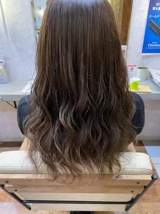 ロング カラー spinhair fluffyのヘアスタイル