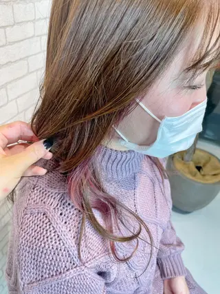 カラー AMITYメンズ特化 ASUMIのヘアスタイル