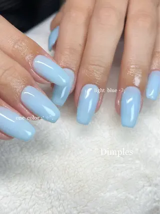 ネイル dimples yuki🎀 ꒷꒦♡のネイルデザイン