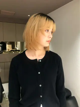 ショート rino🤍 恵比寿レイヤーカットのヘアスタイル