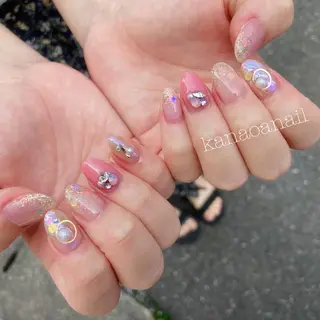 ネイル 地爪育成💅 kanaoanailのネイルデザイン