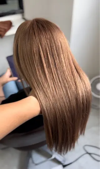 ロング カラー EXCIA三宮 SHUNSEIのヘアスタイル
