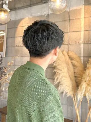 カラー メンズ 眞名子 瑞紀のヘアスタイル