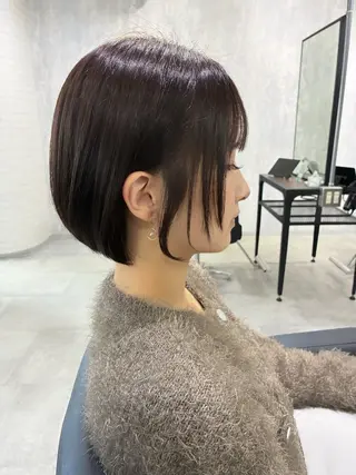 ショート 🫧艶カラー/韓国風 /フェザー🫧Renのヘアスタイル