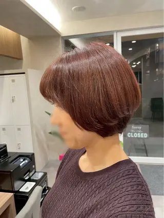 ショート カラー 寺田 美月のヘアスタイル