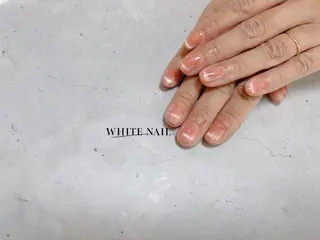 ネイル WHITE NAIL ホワイトネイルのネイルデザイン