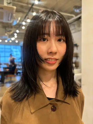 ミディアム mizuho .のヘアスタイル