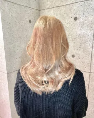 セミロング カラー 1日1名様限定 予約可能のヘアスタイル