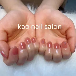 ネイル kao nail マグネット/長さだしのネイルデザイン