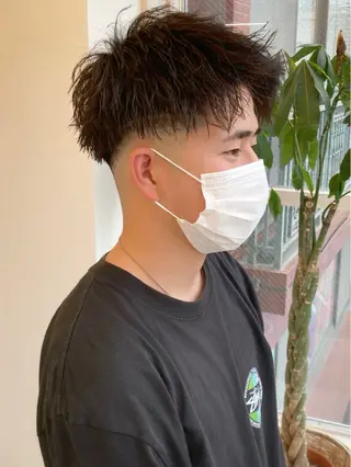 ショート メンズ スパイキーショート 浦和メンズ美容師のヘアスタイル
