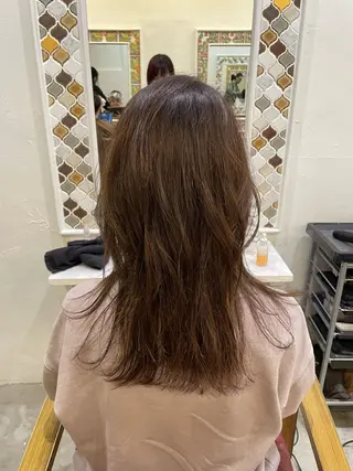 ロング 丹 優菜のヘアスタイル