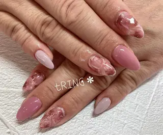 ネイル tRING＊ しいの木台のネイルデザイン