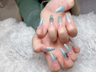 ネイル na🎀🎀na ちゅるちゅるのネイルデザイン