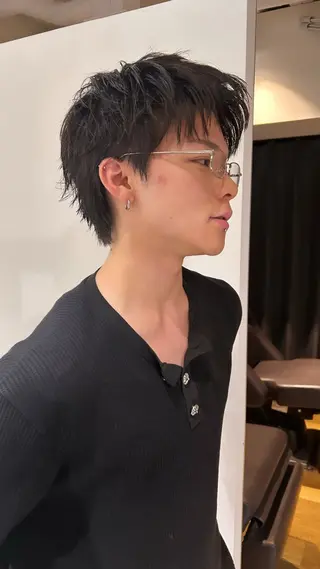 ショート ボブ/レイヤー ケンショウのヘアスタイル