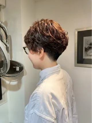 ショート メンズ 伊熊 美砂のヘアスタイル