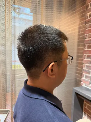 ショート メンズ メンズカット／パーマ 牛尾丈のヘアスタイル