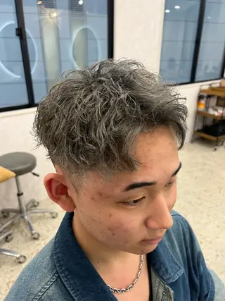 ショート メンズ 近藤 叶大のヘアスタイル