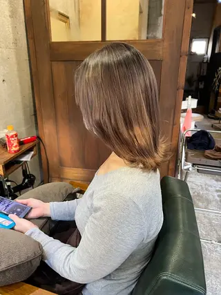 ミディアム 🌟スミルノフ 鮎香🌟のヘアスタイル