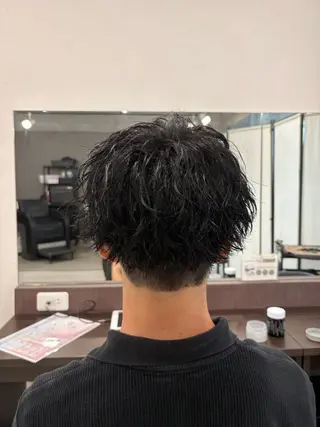 パーマ メンズ 下北沢メンズパーマ 特化園田　楓莉のヘアスタイル