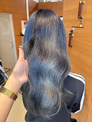 🫧いお/透明感艶 カラー/縮毛矯正🫧のヘアスタイル