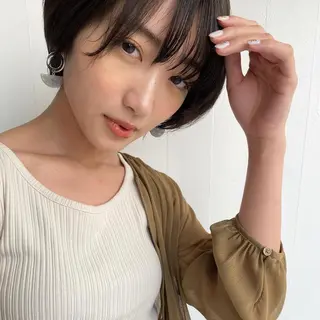 ショート 🍃透明感スタイル yu-ka🍃のヘアスタイル