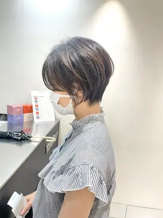 ショート 牧野美波💎ショート ヘア/カット/天神のヘアスタイル
