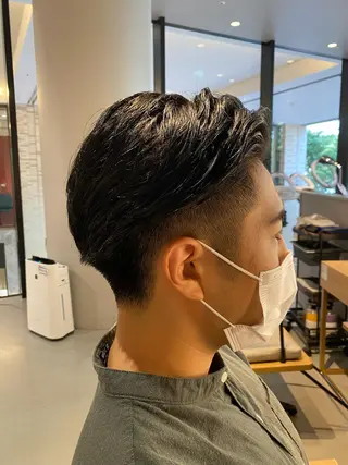 メンズ unopulir 景山 凌のヘアスタイル