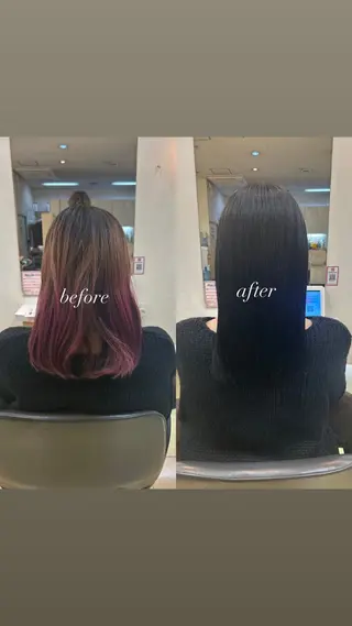 ロング 透明感カラー／ 艶髪／たなべだいのヘアスタイル
