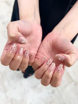 ネイル 吉田 里菜のネイルデザイン