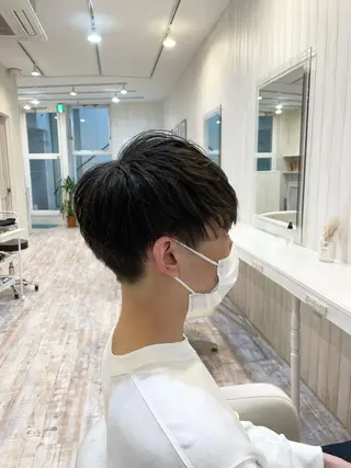 パーマ メンズ ☘️当日OK☘️ 鍋島直大のヘアスタイル