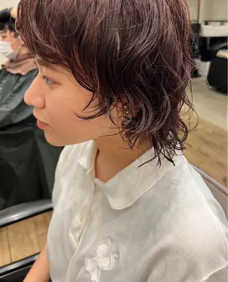 ミディアム カラー 渋谷/原宿/メンズ/ コヤマトモヤのヘアスタイル