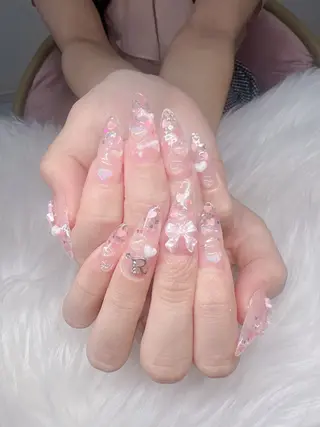 ネイル Lee Nails チップ長さだし専門店のネイルデザイン