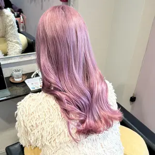 ロング カラー 柔らかいbeige ¦韓国¦🩰マユ🩰のヘアスタイル