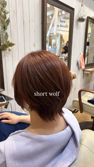 ショート 🦋韓国風レイヤー 🦋AYANE⁎⁺˳のヘアスタイル